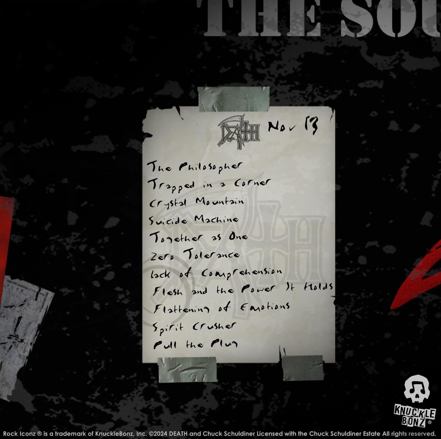 Death Road Case (The Sound of Perseverance) KnuckleBonz Statue